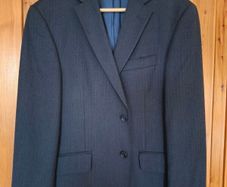 Grey suit jacket