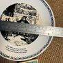 1968 Vintage Guinness Plate "composing a valentine letter" Image 5