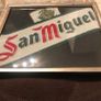 Framed San Miguel Linen Bar Signs Image 2