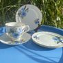 Arklow bone china trio and plates Image 2