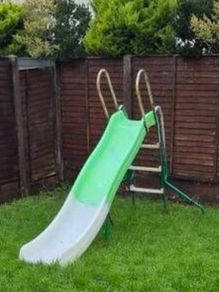 Kids play Slide
