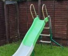 Kids play Slide