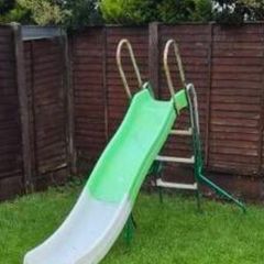 Kids play Slide