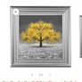 Framed Wall Art Yellow Blossom Tree Image 3