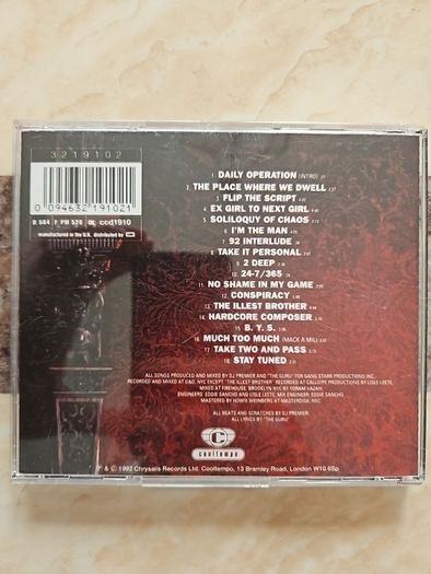 Gang Starr CD - Daily Operation