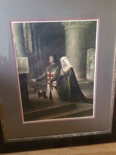 Huge Classic print - The Dedication  - Edmund Blair Leighton