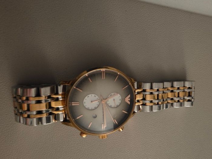 Emporio Armani AR1721 Rose Gold Stainless Steel Mens Watch