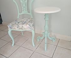Chair & Table