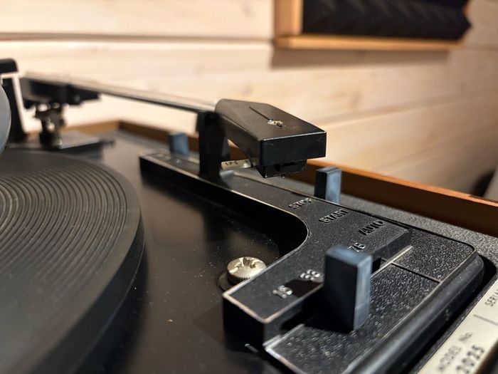 1970s HMV record player