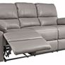 Toby 3 Seater Recliner Sofa - Grey Image 6