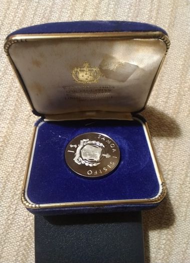 Western Samoa  Silver Proof Coin