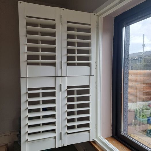 wooden window shutters