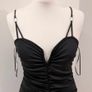 Bershka mini dress black Image 2