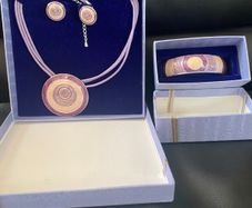 Necklace, Earrings & Bracelet Set