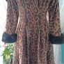 Collectif leopard print coat Image 3