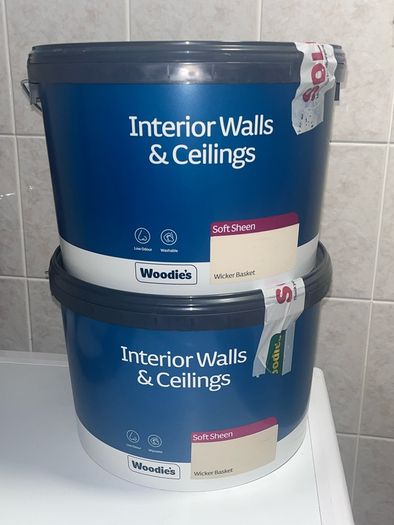 20 Litres of interior paint - Wicker Basket
