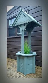 Wishing Well planters