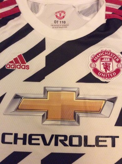 Manchester United FC. Official Adidas Away Jersey. Collect In Dublin. or Receive Via Post.