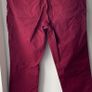Lyle & Scott vintage skinny fit jeans colour claret jug size 36/32 New Image 4