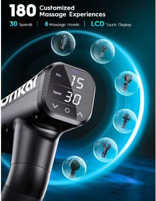 BRAND NEW Relaxation Electric Massager with Portable Bag Therapy Gun for fitness