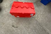 Red Storage Boxes