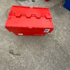 Red Storage Boxes