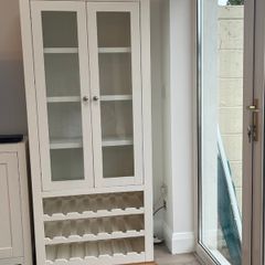 Cream Display Cabinet