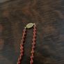 Retro cornelian string of beads Image 3