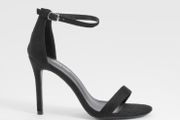 New missguided heeled black sandals
