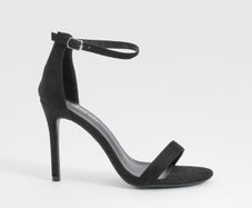 New missguided heeled black sandals