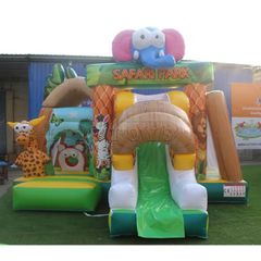 Brand New Safari Combi Bouncy Castle For Sale 5.5x5m Perfect for Rental Businesses or Large Gardens!