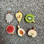 Colorful Fruit-Themed Hair Clips Set Image 4