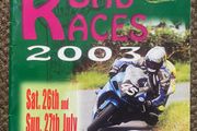 2003 Kells Road Races Programme - Motorcycle Racing - Meath