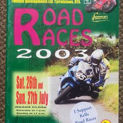 2003 Kells Road Races Programme - Motorcycle Racing - Meath