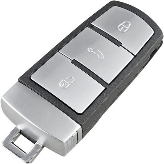 Vw Key Fob Cover Replacement For Vw Passat Vw CC, For B6 3C B7 Magotan Remote Car Key Case Shell, 3 Button