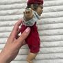 1990s Vintage Expressive Face Boy Doll By Padgett Brothers approx. 25 cm. shocked face Used Please look at the pictures Image 5