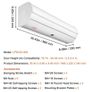 0.9m Commercial Indoor Air Curtain Super Power 2 Speeds 1528m/h, UL Certified Wall Mounted Air Curtains for Doors Image 4