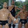 Westlers The Rock, Stone Cold and Big Show Image 4