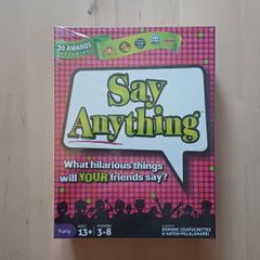 Say Anything Family Party Board Game 2017 NEW SEALED