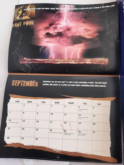 GUINNESS collectable calander