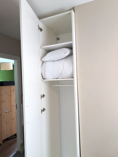 ikea wood/parts of wardrobe