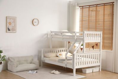 Triple Sleeper Bunk Bed in pine