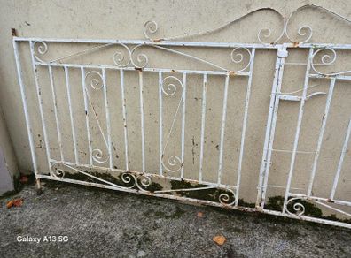 Soild steel gate