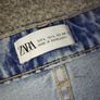 Zara womens jeans skirt.size L Image 7