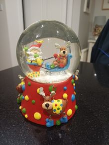 Christmas snowglobe