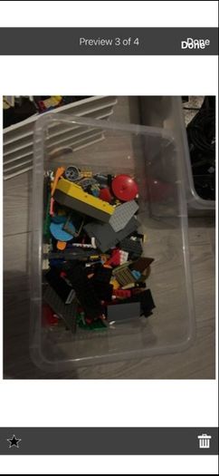 Big boxes of Lego
