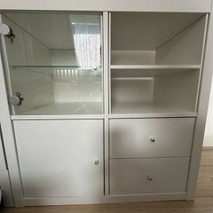 Kallax with 4 inserts