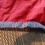 Red Denim/Chino Shorts Image 3