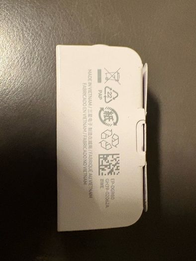 Brand new Samsung fast charger 25W plug and C type cable white colour