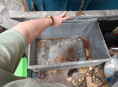 metal storage box